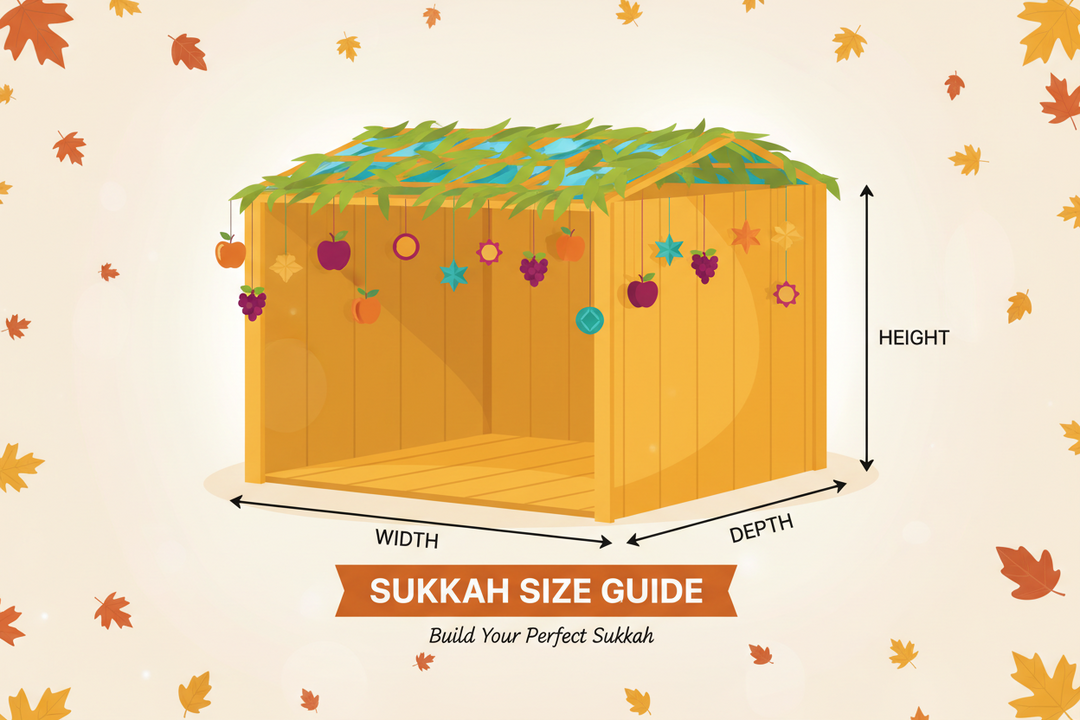 Sukkah Size Guide: Which Size Fits Your Space