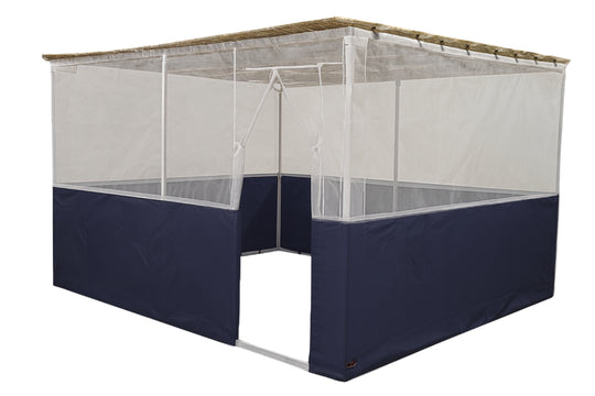 Florida Sukkah – mesh top for tropical weather