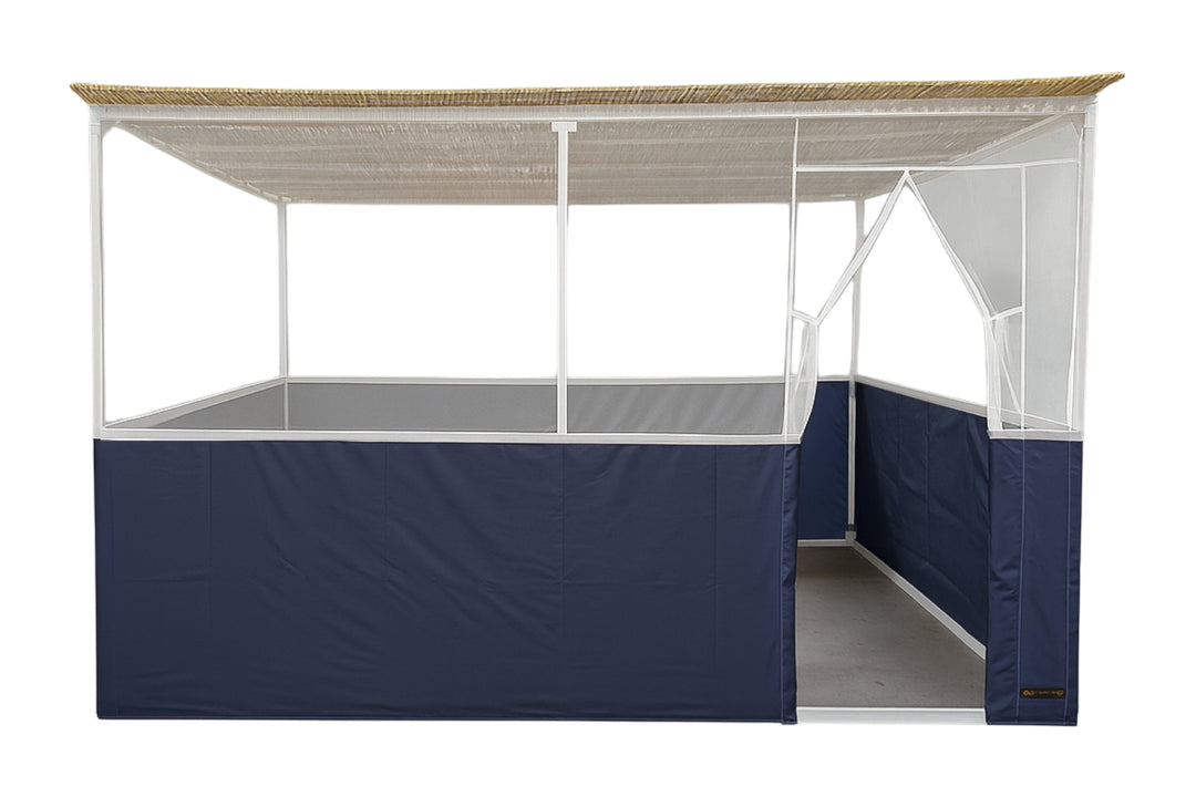 Florida Sukkah – mesh top for tropical weather