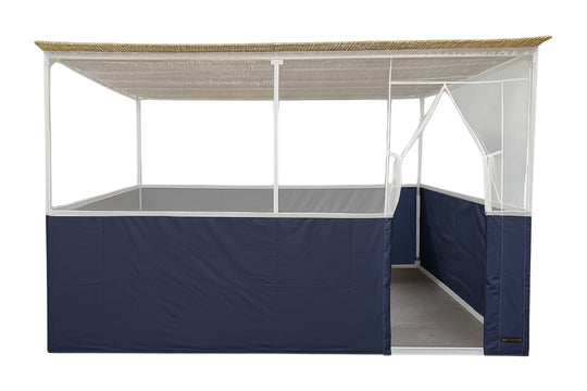 Florida Sukkah – mesh top for tropical weather